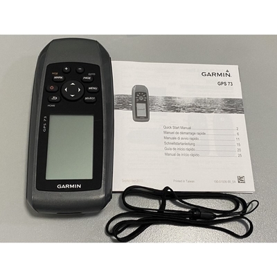 Garmin 73 handle GPS Easy-to- GPS Handheld Navigator with 4 Level Gray LCD Display Type and 50 Navigation Routes