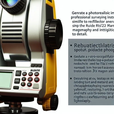 Ruide RTS-822R10M Reflectorless Total Station 2'' Accuracy 30X Magnification