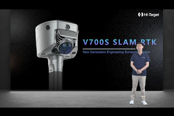 Hi-target V700S 3D Laser Scanner with 2.5h Battery Life 0.1 Mm Accuracy and 2cm Relative Accuracy for Precision Scanning