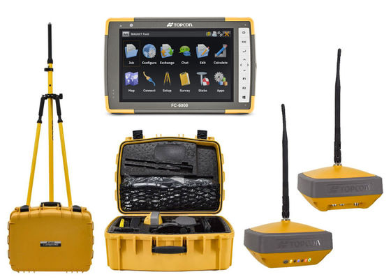 توبكون Hiper VR QZSS L1C و GPS L5 متوافق مع جهاز استقبال RTK GNSS مع تكنولوجيا Full Wave Fence AntennaTM المتكاملة
